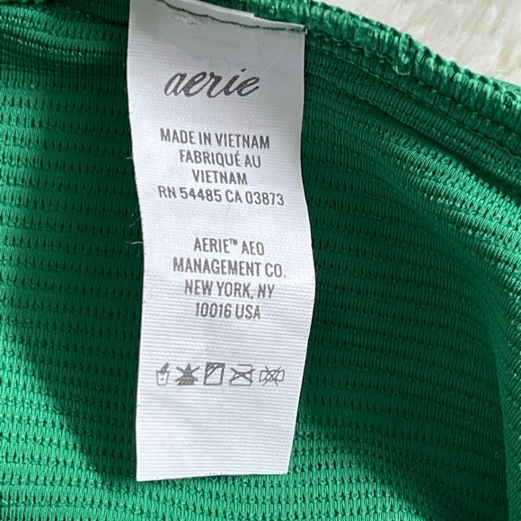Aerie Green Tank 2 Piece Bikini Tankini. Size Small. New Without Tags - Picture 8 of 9